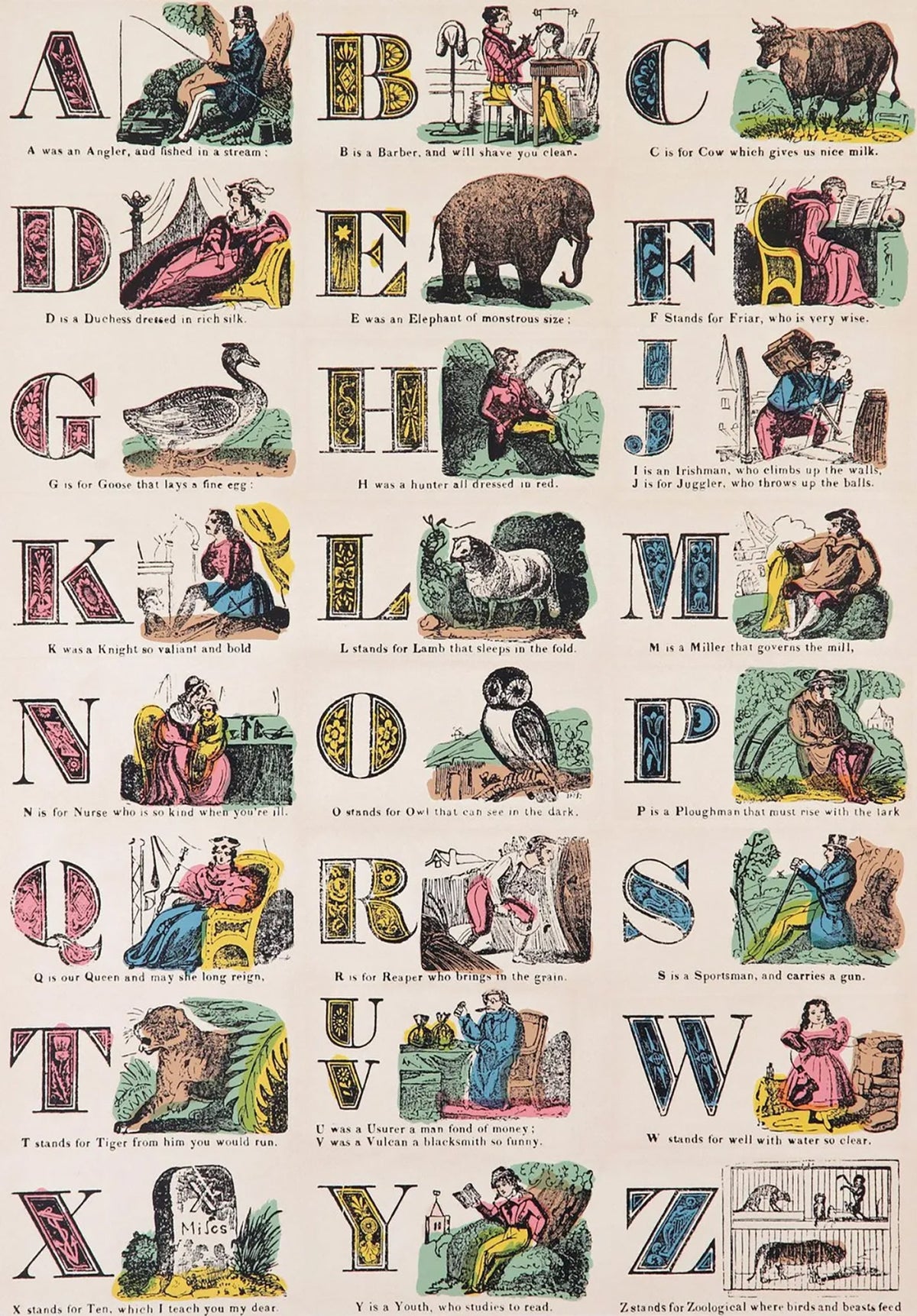 1991 Alphabet Set