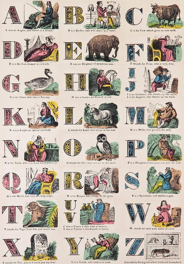 1991 Alphabet Set
