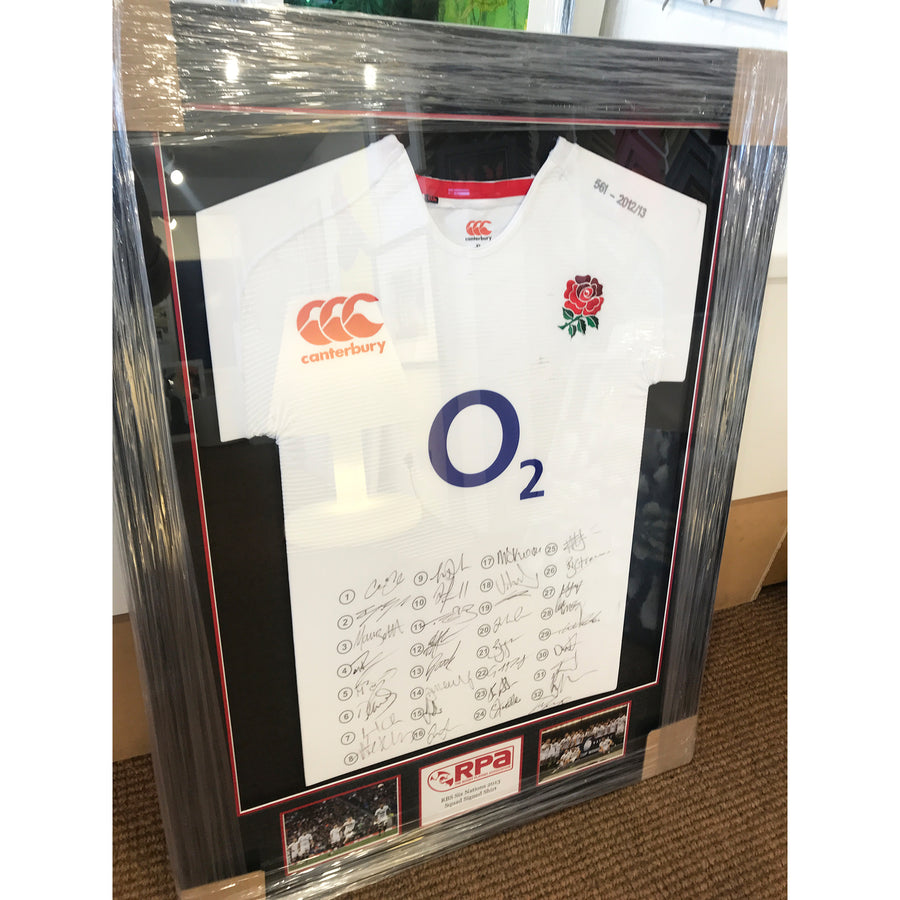 Signed shirts and match-worn shirts