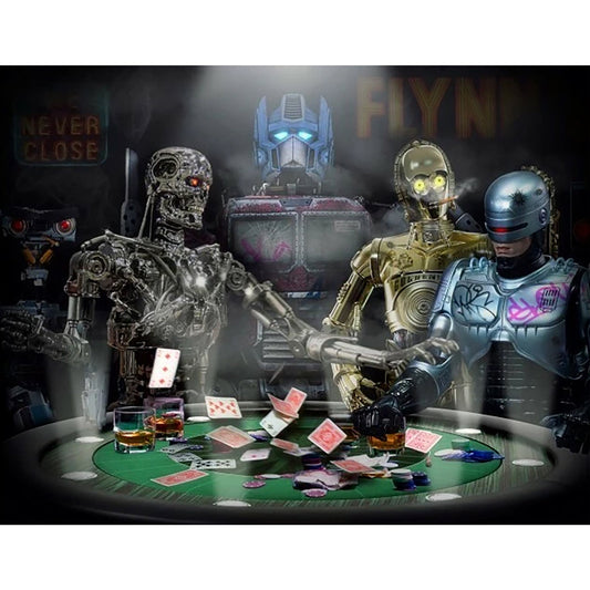 Droids Playing Poker
